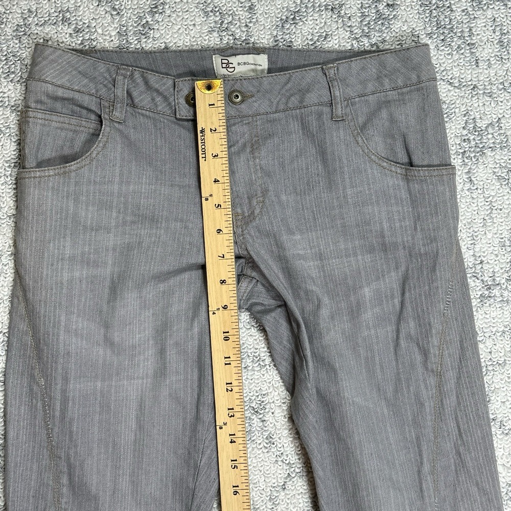 BCBGeneration Women's Fog Wash Pocket Cotton Blend Skinny Denim Jeans Size 29 - Picture 7 of 13